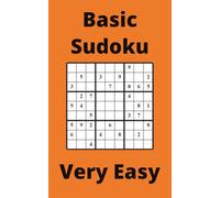 Orange Basic Sudoku Book, 9x9 Puzzles, 300 Pages, 5x8, Very Easy