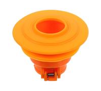 Orange Bouchon de Vidange de Lave-linge Anti-odeur, en Silicone | Installation sans Outil, Haute Résistance Thermique, pour Tuyaux D'égout et Drains de Sol, Buanderie