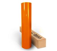 Orange brillant réaliste Paint-like MicroFinish en vinyle Rouleau de papier avec Vvivid XPO poreux Technologie