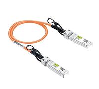 [Orange] Câble SFP+ DAC coloré 10G - Câble Twinax SFP pour appareils Ubiquiti UniFi, 0,5 m
