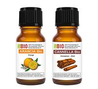 Orange - Cannelle Bio Huile Essentielle 100% Pure - Aromatherapie Thérapeutique Alimentaire - Laborbio