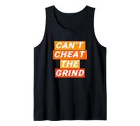 Orange Can't Cheat The Grind Graphique orange Débardeur