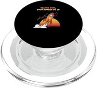 Orange Coin Number Go Up haussier crypto hype tendance bitcoin PopSockets PopGrip pour MagSafe