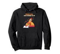 Orange Coin Number Go Up haussier crypto hype tendance bitcoin Sweat à Capuche