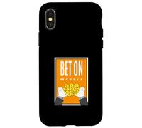 Orange Color Bet on Myself v2 Orange Graphic Coque pour iPhone X/XS
