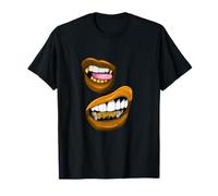 Orange Color Talk That-x2 Orange Graphic T-Shirt