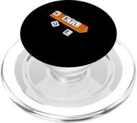 Orange Color The Name of The Game Orange Graphic PopSockets PopGrip pour MagSafe