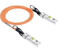 [Orange] Coloured SFP+ DAC Cable-Twinax SFP Cable for Cisco SFP-H10GB-CU1.5M,Ubiquiti UniFi,D-Link,Supermicro,Netgear,Microtics,Fortinet,1.5 m (4.9 ft)