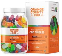 Orange County CBD Orange County Cubes De Gommes, 95 Pcs, 1600 Mg , 500 G