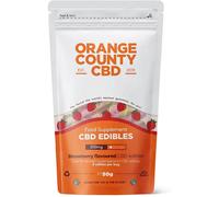 Orange County CBD Orange County Des Fraises, Trousse De Voyage, 200 Mg , 8 Pcs, 50 G