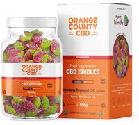 Orange County CBD Orange County Fraises Gommeuses, 70 Pcs, 1600 Mg , 550 G
