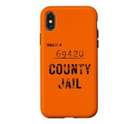 Orange County Jail Halloween | Easy Prisoner 069420 Coque pour iPhone X/XS