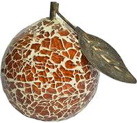 Orange en verre mosaïque