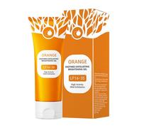 Orange Enzyme Exfoliating Gel 100g - Facial Cleansing Peel, Lf16-35 Gommage Doux et Efficace pour un Teint Éclatant, Purifiant Visage Hydratant À L'orange - Visage et Corps(1pack)