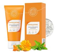 Orange Enzyme Exfoliating Gel,Gel exfoliant à la vitamine C et au tournesol 60 g,Gels exfoliant éclaircissant à l'orange,gels exfoliants blanchissants à l'orange, exfoliants pour la peau et le corps