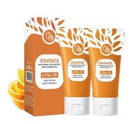 Orange Exfoliating Brightening Gel,Gentle Exfoliator For Face,Orange Exfoliating Whitening Gel,Skin Exfoliator For Body,Gommage pour la peau du corps,Gommage exfoliant pour le corps (2pc, 50g)