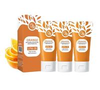 Orange Exfoliating Brightening Gel,Gentle Exfoliator For Face,Orange Exfoliating Whitening Gel,Skin Exfoliator For Body,Gommage pour la peau du corps,Gommage exfoliant pour le corps (3pc, 50g)