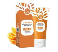 Orange Exfoliating Brightening Gel,Gentle Exfoliator For Face,Orange Exfoliating Whitening Gel,Skin Exfoliator For Body,Gommage pour la peau du corps,Gommage exfoliant pour le corps (1pc, 50g)