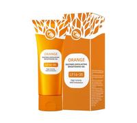 Orange Exfoliating Gel,peeling nettoyant visage à l'orange,Facial Exfoliator Facial Scrubs,gel exfoliant visages,peeling visage nettoyant en profondeur,gels exfoliants femme