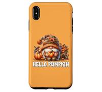 Orange Fall Must Haves for Women Hello Pumpkin GNOME Coque pour iPhone XS Max