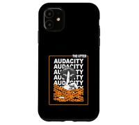 Orange, Ferme ta Bouche Quand tu me parles (Graphique Orange) Coque pour iPhone 11