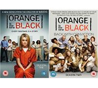 Orange Is The New Black 1-2 Netflix comedy drama : Complete Season 1 and Season 2 DVD Collection with all 26 episodes + Extras by Taylor Schilling