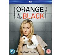 Orange is The New Black Seasons 1& 2 [Edizione: Regno Unito] [Blu-Ray] [Import]