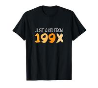 Orange Just A Kid from 199X Orange Graphic T-Shirt