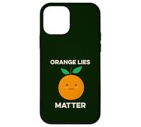 Orange Lies Matter No Liars Inside Joke Patriot America USA Coque pour iPhone 12 Mini