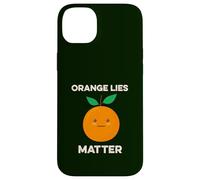 Orange Lies Matter No Liars Inside Joke Patriot America USA Coque pour iPhone 14 Plus