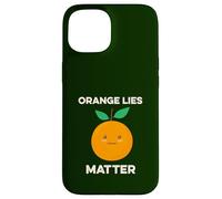 Orange Lies Matter No Liars Inside Joke Patriot America USA Coque pour iPhone 15