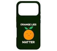 Orange Lies Matter No Liars Inside Joke Patriot America USA Coque pour iPhone 17 Pro