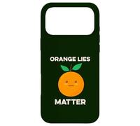 Orange Lies Matter No Liars Inside Joke Patriot America USA Coque pour iPhone 17 Pro Max
