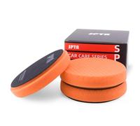 Orange Light Cut Pad Lot de 3 tampons de polissage pour plaque de support de 150 mm - Pour polisseuse de voiture - Compound, polissage et cire