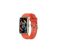 (Orange) Montre connectée pour femme, compatible avec Huawei Phone, bracelet connecté, moniteur d'exercice,