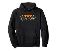 Orange Moon Phase Heart - I'll Get Over It... Graphique orange Sweat à Capuche