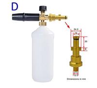 Orange Nettoyeur De Mousse Pour Le Brésil Wap Tekna Jacto Electrolux Buse De Mousse, Lance-Mousse De Neige, Canon À Mousse Pour Lave-Glace Michelin De Voiture