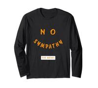 Orange No Sympathy for Haters Orange Graphic Manche Longue