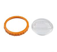 Orange Nut P07018 Ensemble de cache-filtres pour couvercle de pompe à sable P07019, compatible avec modèles 58486 58497 58499 2023+, construction en ABS robuste pour système de filtration de piscine