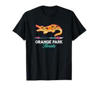 Orange Park Florida Alligator Rétro Soleil Palmiers Souvenir T-Shirt