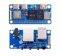 Orange Pi Zero 2 W 1 Go / 1,5 Go / 2 Go / 4 Go LPDDR4 Allwinner H618 Quad-Core Cortex-A53 Processeur avec 16 Mo SPI Flash compatible avec affichage 4K Run Android Ubuntu (Zero2W 4G + carte d'extension