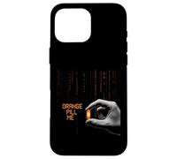 Orange Pill Me crypto investir hodl blockchain futur bitcoin Coque pour iPhone 16 Pro Max