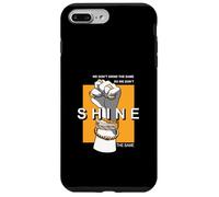 Orange que l'on ne broie pas et ne fait pas briller le même graphisme orange Coque pour iPhone 7 Plus/8 Plus