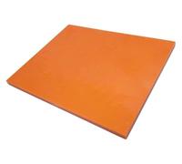 Orange Red Bakelite Board Thickness 4Mm, Phenolic Laminated Resin Flat Suitable for Pcb Industry Drilling Plate,400×500×4mm(300x300x4mm)