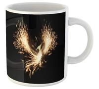 Orange Rising Burning Bird Phoenix Red Ancient Fire Flame Tasse À Thé Céramique Tasse À Café Durable Mug Cadeaux Amusants Pour Anniversaire Bureau Pâques 330Ml