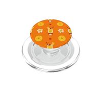 Orange Summer Cocktail Vacation Coquette Bow PopSockets PopGrip pour MagSafe