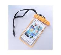 (Orange)Swimming Bags Waterproof Phone Case Water Proof Bag Mobile Phone Pouch Pvc Cover
