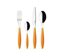 Orange transparent MÉNAGÈRE 24 PIECES "FEELING"