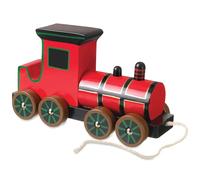 Orange Tree Toys Jouet à Tirer en Bois en Forme de Train à Vapeur pour bébé garçon et Fille de 1 an, Jouet d'activités et de développement précoce