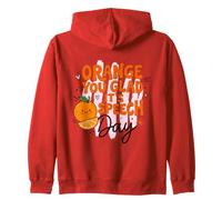 Orange, tu ES Content Que ce Soit Speech Day Pathologist Sweat à Capuche